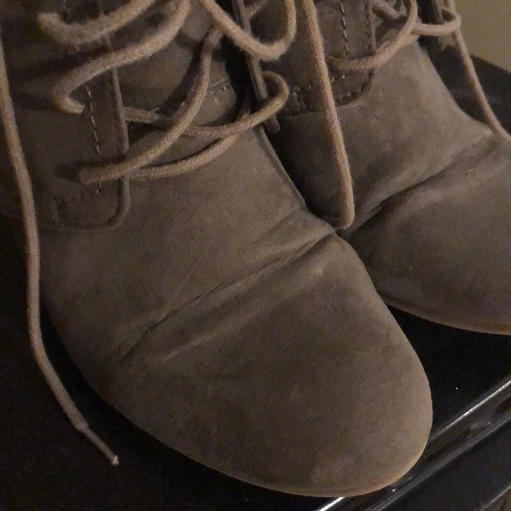 Gray Booties - Picture 3 of 3